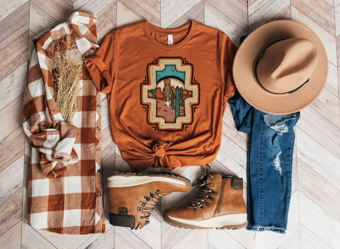 Western Pendleton Autumn Tee