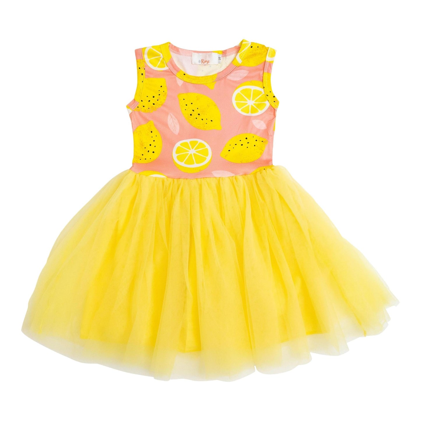 Mila & Rose Lemon Squeezy Tank Tutu Dress