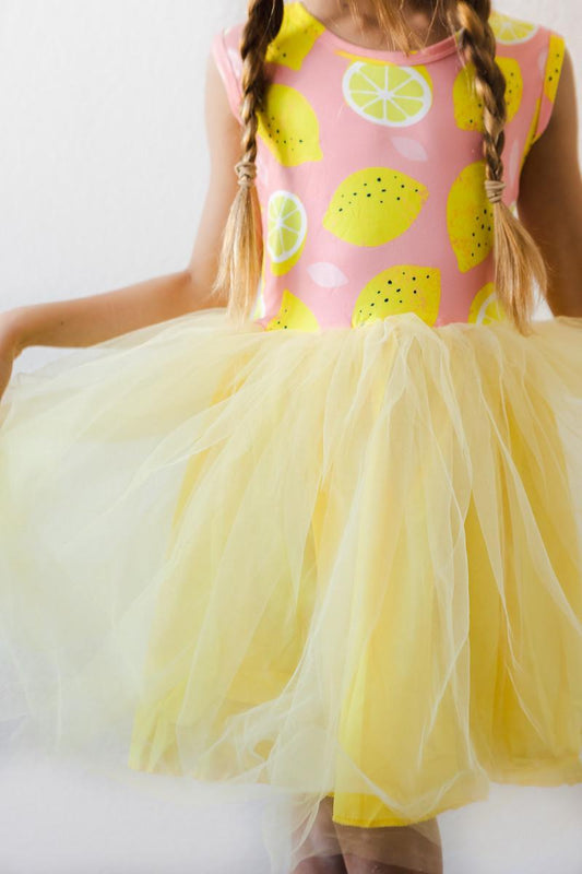 Mila & Rose Lemon Squeezy Tank Tutu Dress