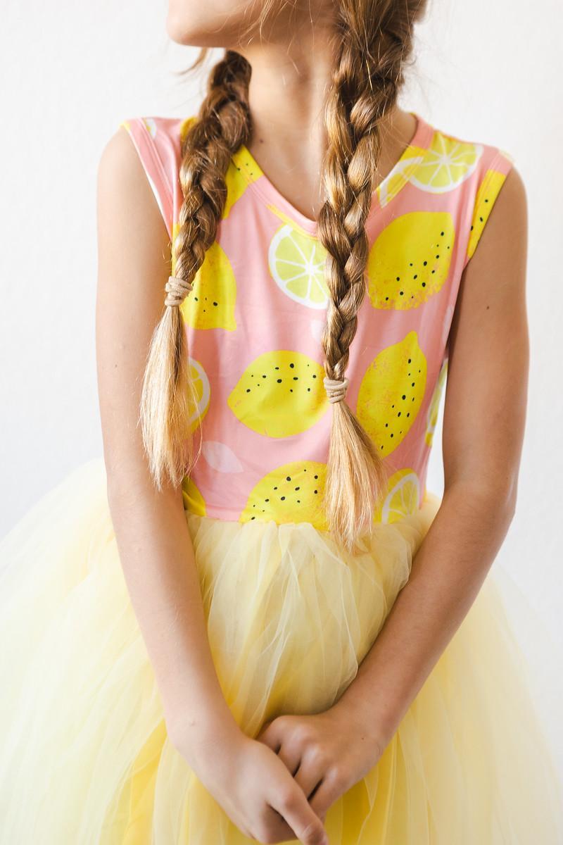 Mila & Rose Lemon Squeezy Tank Tutu Dress