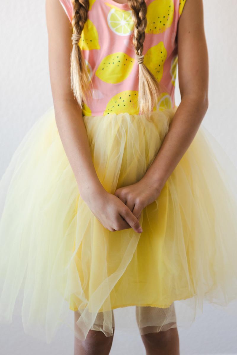 Mila & Rose Lemon Squeezy Tank Tutu Dress