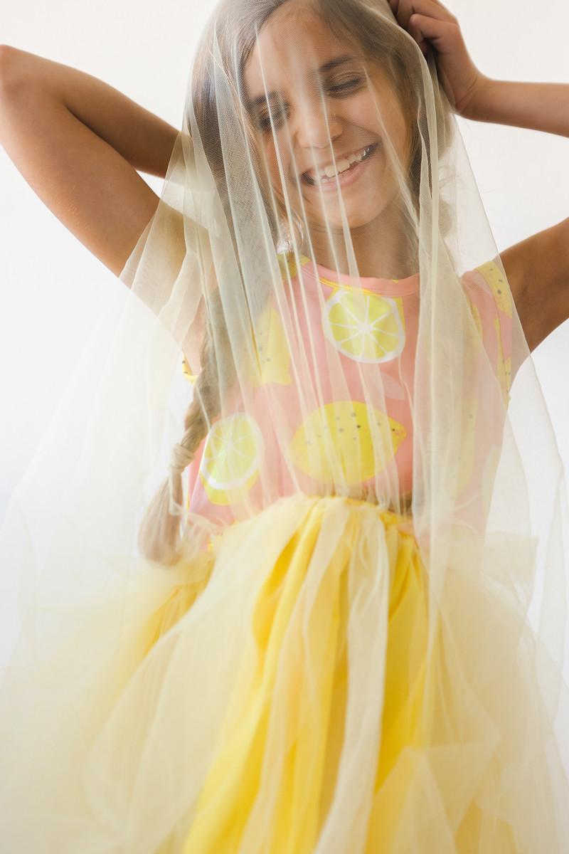 Mila & Rose Lemon Squeezy Tank Tutu Dress